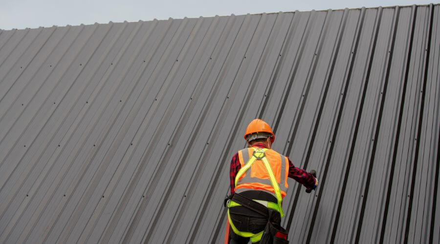 Professional metal roof installation services in Poplar, MT